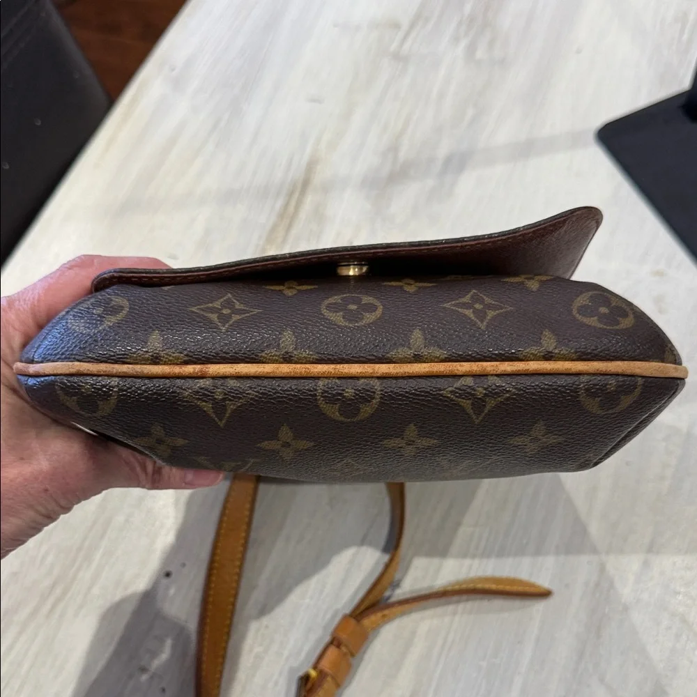 Louis Vuitton Musette Salsa Monogram Brown Crossbody Bag